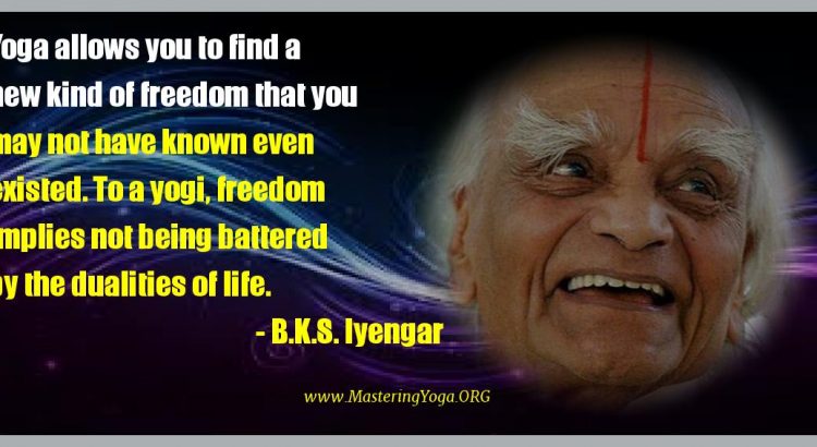b.k.s. iyengar picture quote